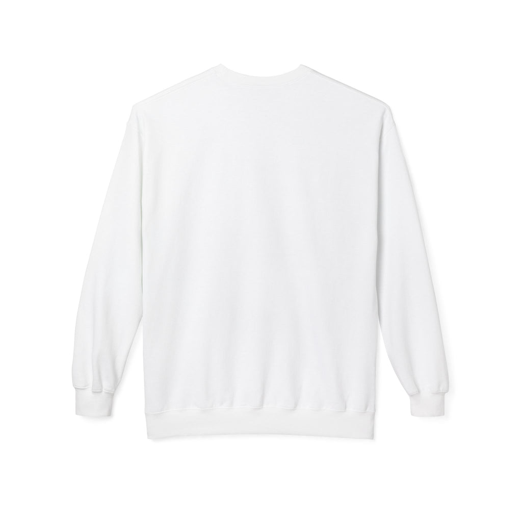 Crewneck Sweatshirt — 'Focus on the Goal' Target & Binoculars Graphic
