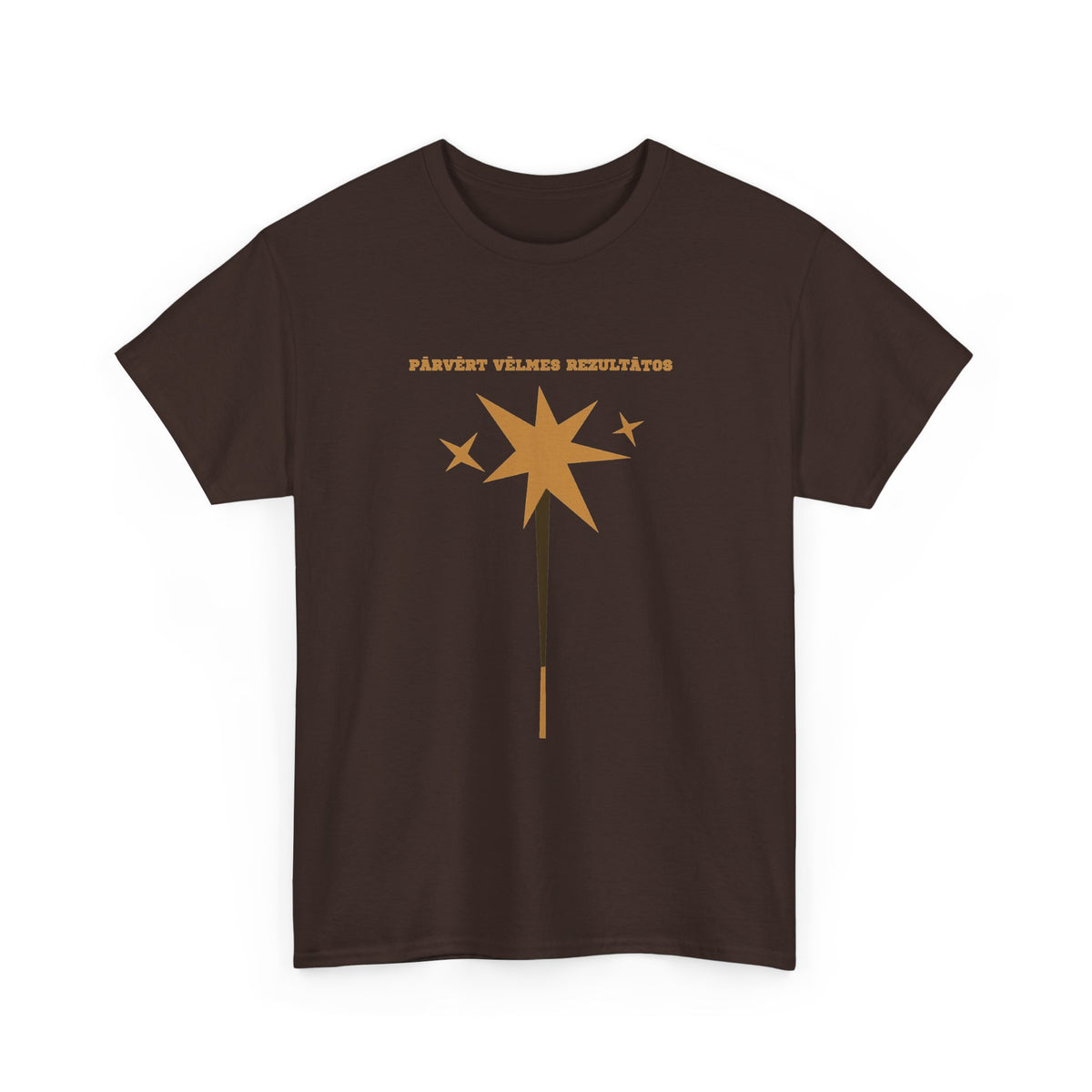Merry Magic Wand Tee — 'Merry Wishes & Sparkles' Holiday Star T-Shirt