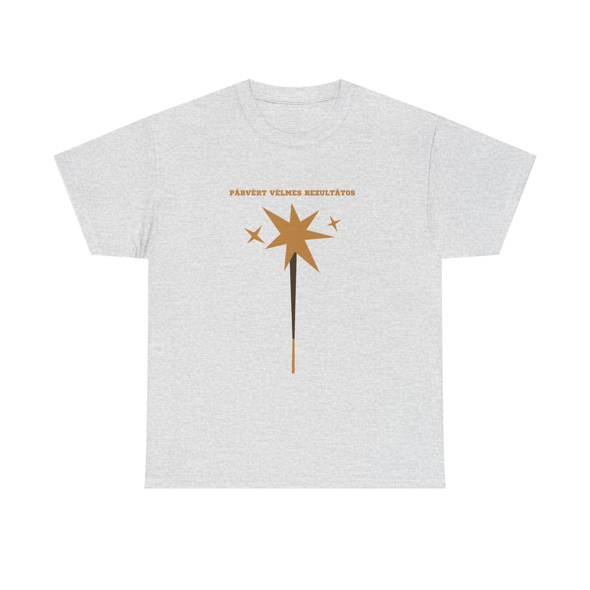 Merry Magic Wand Tee — 'Merry Wishes & Sparkles' Holiday Star T-Shirt