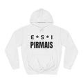 College Hoodie — E*S*I PIRMAIS Graphic Pullover