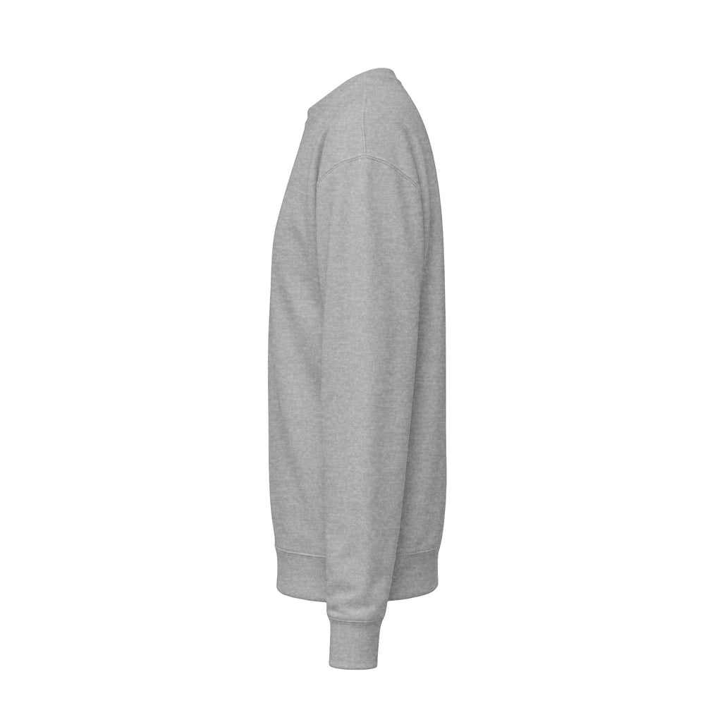 Crewneck Sweatshirt — 'Focus on the Goal' Target & Binoculars Graphic