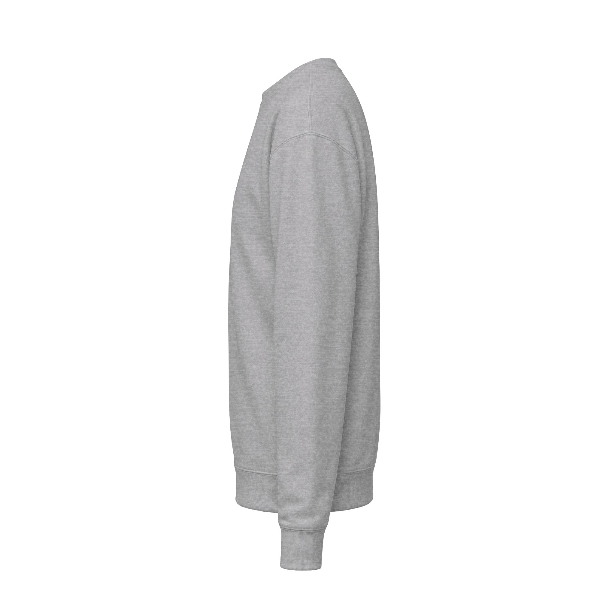 Crewneck Sweatshirt — 'Focus on the Goal' Target & Binoculars Graphic
