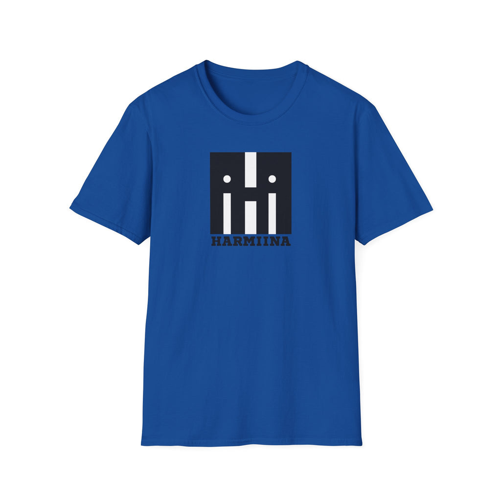 Harmiina Logo T-Shirt — Minimalist Black Graphic Tee